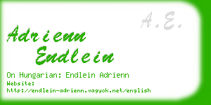 adrienn endlein business card